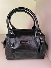 Sac à main Longchamp - Modèle Légende en cuir verni noir