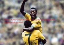 Photo Bresil Pelé Santos