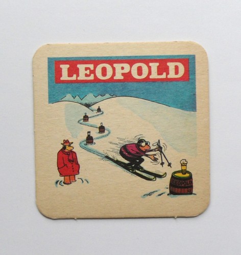 Sous bock bière leopold - bock,