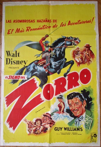 1958 the sign zorro - the,