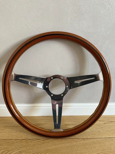 Volant bois nardi 36cm - bois,