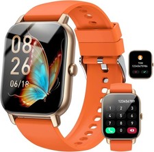 Montre Connectée Homme Femme  Bluetooth Appels & Notifications Android iOS IP68