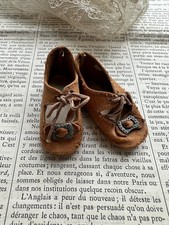 Chaussures En Cuir De Poupée