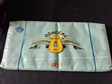 Drap plat vintage en toile du