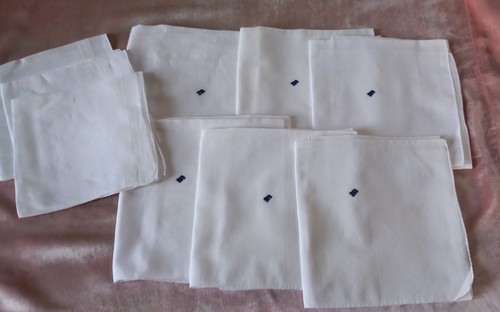 Mouchoirs anciens fil - mouchoirs, en