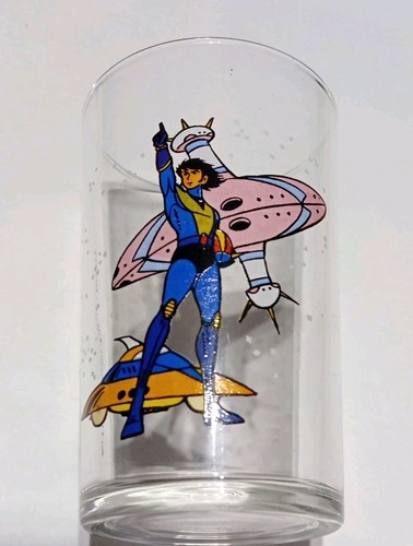 Verre moutarde goldorak - moutarde,