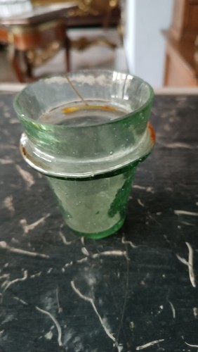 Vase verre vert lumineux - en,