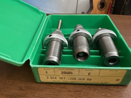 Lot rcbs reloading dies - lot,