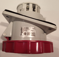 Socle de prise industrielle SCHNEIDER ELECTRIC 81282 63A-6h 380/415V 3P+T