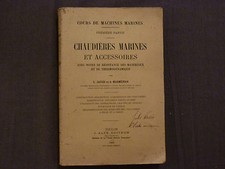 CHAUDIÈRES MARINES ET