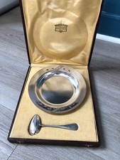 Ancien Coffret Métal Argenté