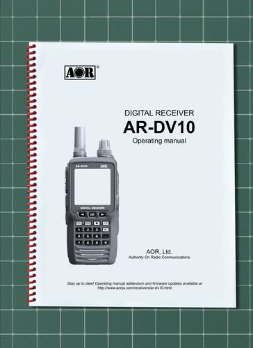 Aor dv10 operating - —,