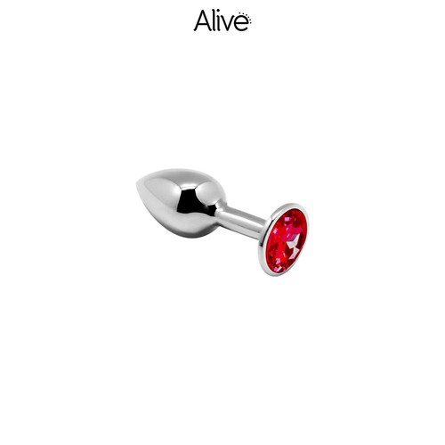 Plug anal métal bijou rosebud - anal,