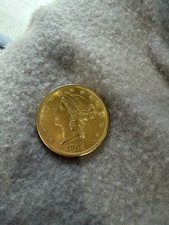 Superbe pièce En Or 20 Dollars Liberty Head 1904- Double Eagle Authentique -