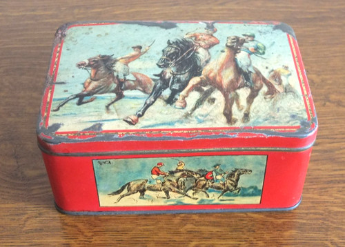 Vintage boîte métal - boîte,