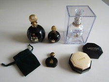 Lanvin : lot de 2 factices anciens, 1 savon 50 gr, 1 céramique et 1 flacon vide