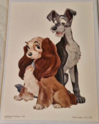 Lithographie disney - lithographie,