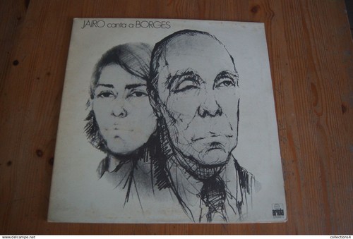 Jairo canta borges rare lp - jairo,