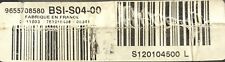 BSI S04 PEUGEOT 407 S120104500
