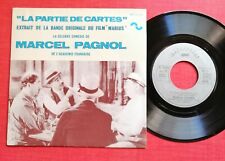 LA PARTIE DE CARTES, extrait B.O. film MARIUS Marcel Pagnol 7" EP ST 50039 Raimu
