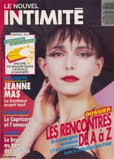 Magazine Le Nouvel INTIMITE n° 2357,  Jeanne MAS.