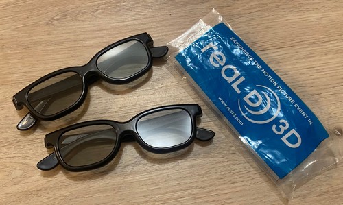 Paires lunettes 3d reald - lunettes,