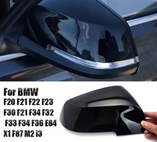Coques Retroviseur Noir Brillant pour BMW SERIE 1 2 3 F20 F22 F23 F30 F32 F36 M4