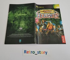 Microsoft Xbox - Dungeons & Dragons Heroes - Notice / Instruction