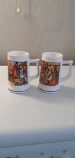 2 Anciennes Chopes à Bière -