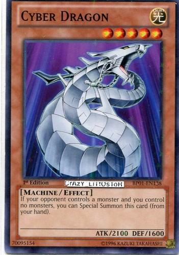 Cyber dragon 1st ed - dragon,