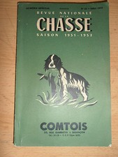 almanach de la chasse - pièges - 1951 / 1952  ( ref 7 )
