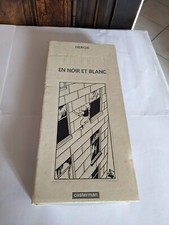 tintin en noir et blanc