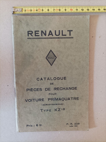 Renault catalogue pièces - renault., de