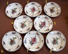 Assiette décor vieux - 1,