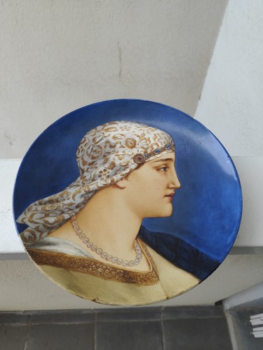 Plat céramique femme - plat, profil