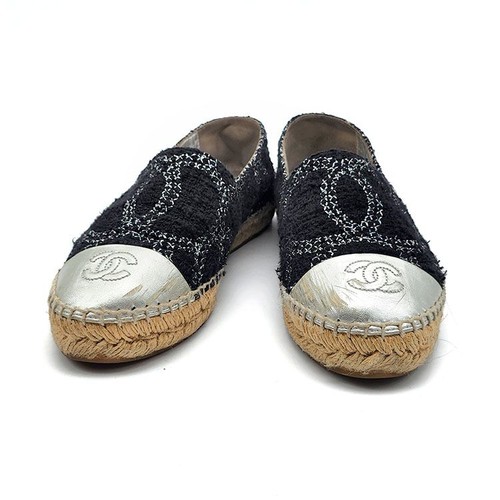 Chanel tweed espadrille - chanel,