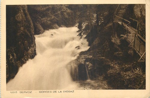 Servoz gorges la - cp,