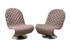 Pair of Verner Panton Tufted