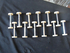 ++"506.6" 12 BEAUX ET RARE PORTE COUTEAUX ART DECO LAITON CHROME ET BAKELITE??