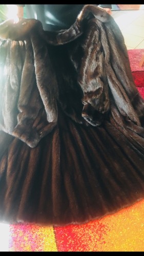 Manteau vison élevage - manteau, de