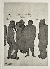 Eau-forte d’Henri-Gabriel IBELS Nabis BRETAGNE