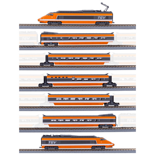 Coffret tgv sud est - sncf,, ep