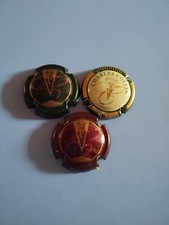 lot de 3 capsules de champagne charles collin