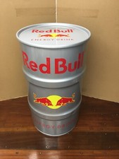 Baril métal RED BULL 60L GRIS