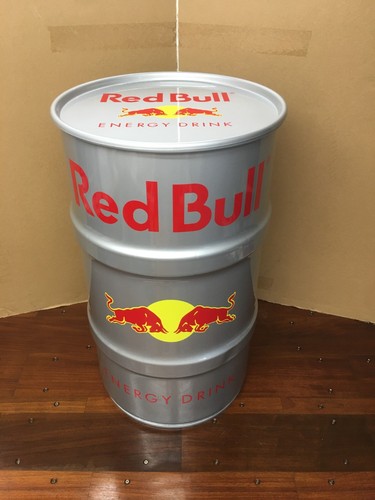 Baril métal red bull 60l - baril,