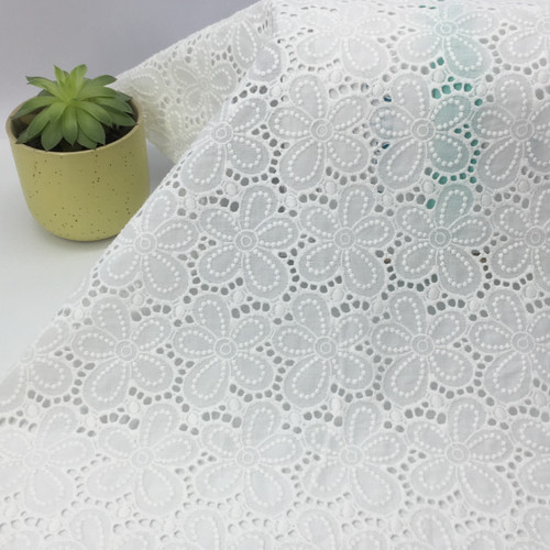 Robe dentelle coton - de,