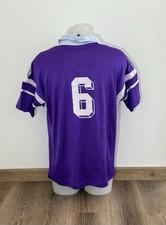 Maillot Foot Porté Toulouse FC TFC Vintage Ancien Années 80