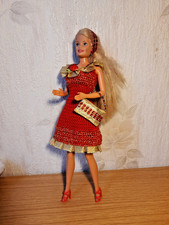 Robe de Noël rouge et doré