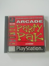 Boîte VIDE Jeu rare PS1 Midway Arcade Party Pak PAL FR