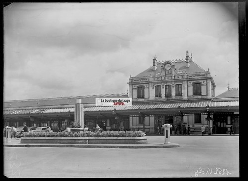 Plaque verre photo ancienne